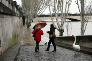 Povodne v Paríži