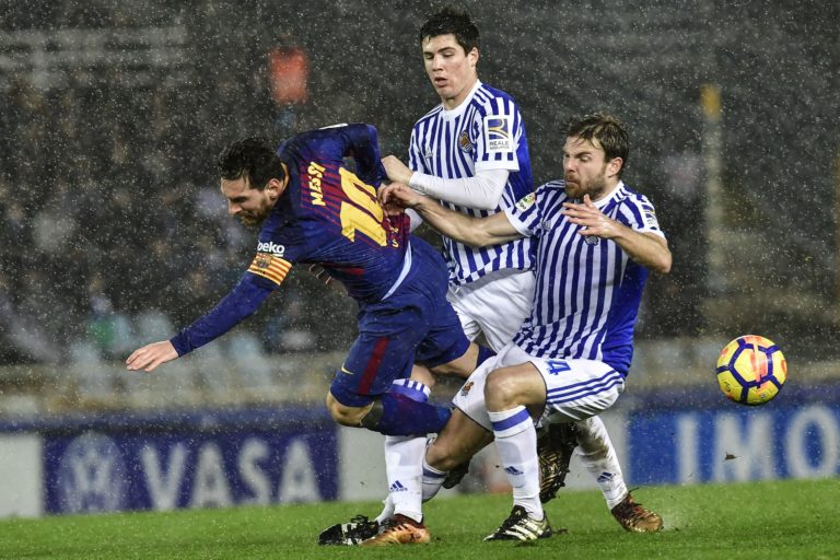 Lionel Messi, Igor Zubeldia, Asier Illarramendi