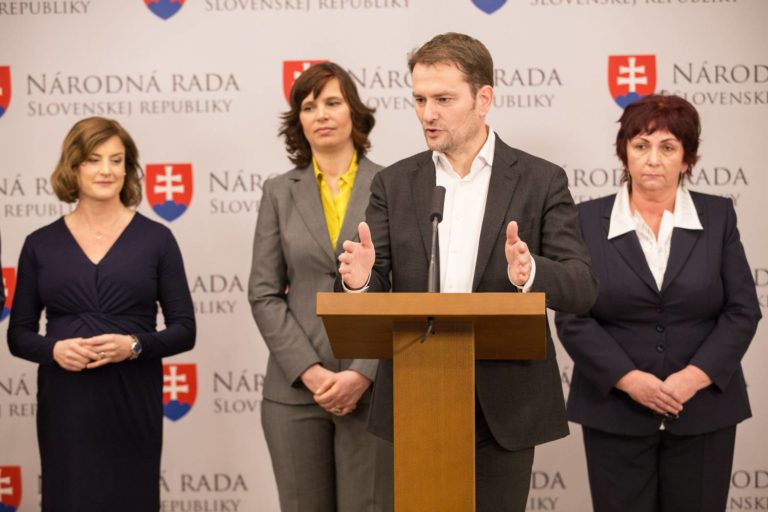 OĽANO, matovič, milanová, červeňáková