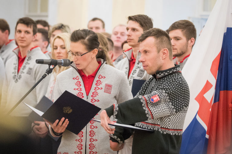 ZOH 2018: Slávnostný sľub slovenských športovcov
