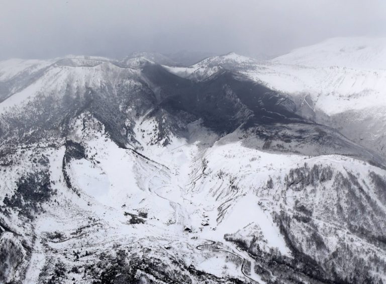 Japonsko, sopka