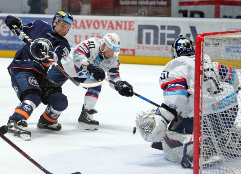 Jere Pulli z HC Košice, Jakub Ručkay, Juraj Halo