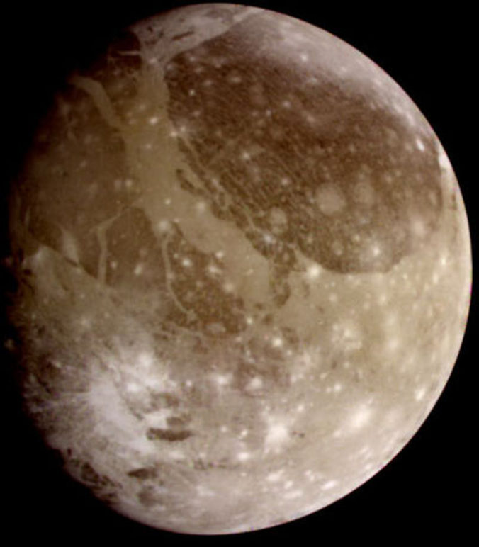 Ganymede, Jupiter