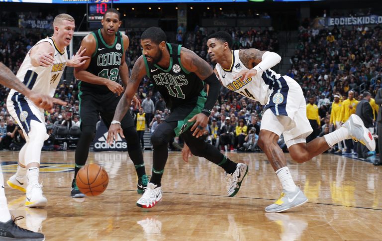 Al Horford, Kyrie Irving, Mason Plumlee, Gary Harris