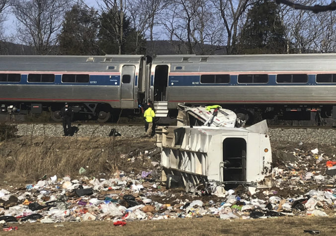 Nehoda vlaku v USA