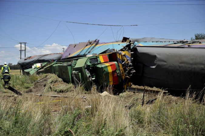Juhoafrická republika, nehoda vlaku