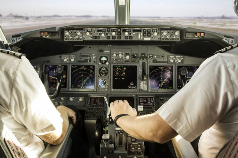 Lietadlo, pilot