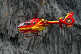 Záchranársky vrtuľník