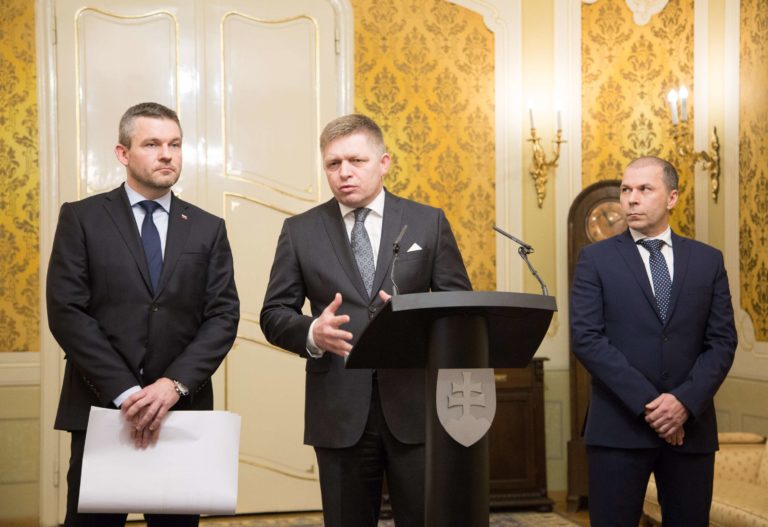 Pellegrini, Fico, Kovařík