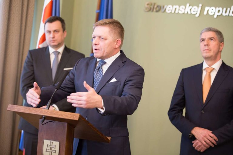 Andrej Danko, Robert Fico, Béla Bugár