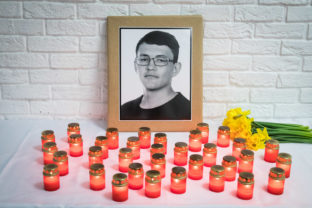 BRATISLAVA: Zapálenie sviečky za Jána Kuciaka