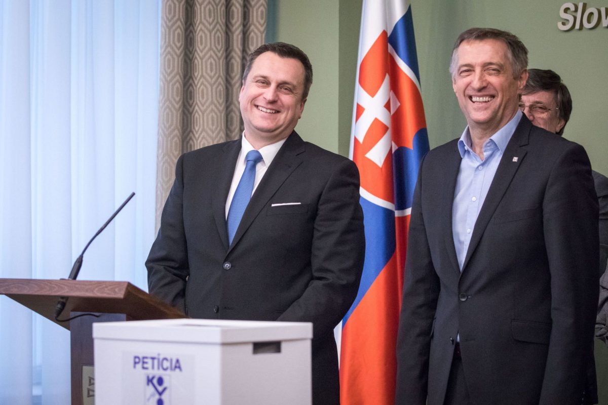 Andrej Danko, Emil Machyna