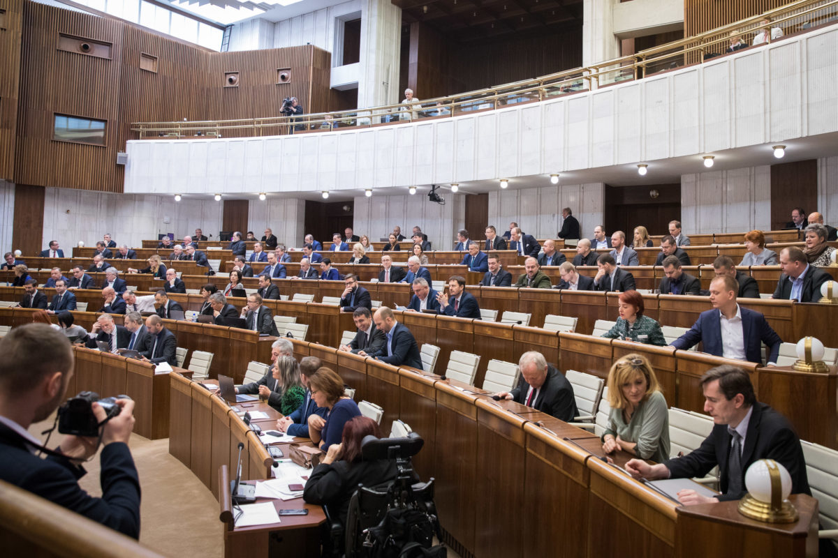 Národná rada SR, parlament
