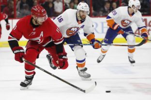 NHL, Islanders vs Huricanes