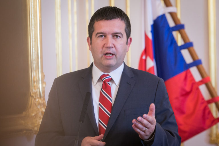 Predseda ČSSD Jan Hamáček