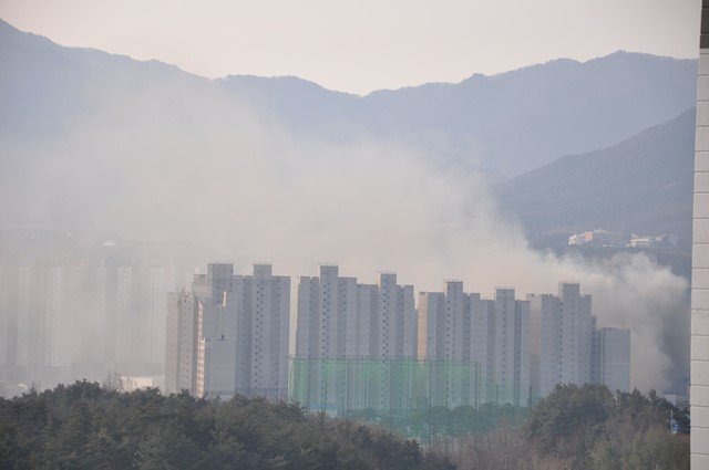 Požiar v olympijskej dedine v Pjongčangu