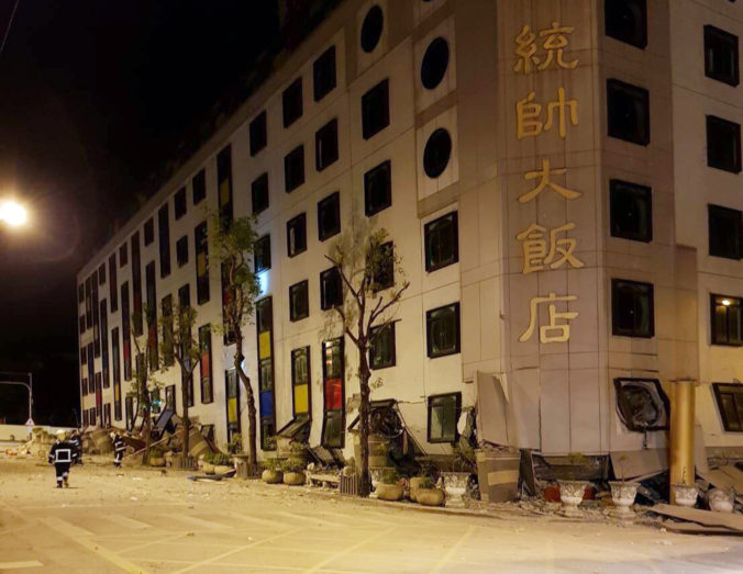 Taiwan zemetrasenie