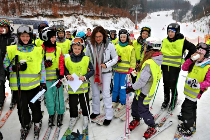 Kontrolný deň premiéra Fica a ministerky Lubyovej na školskom lyžiarskom kurze