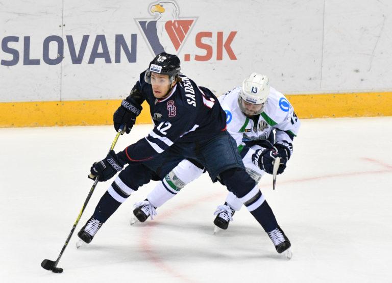 HOKEJ KHL: Bratislava - Chanty Mansijsk