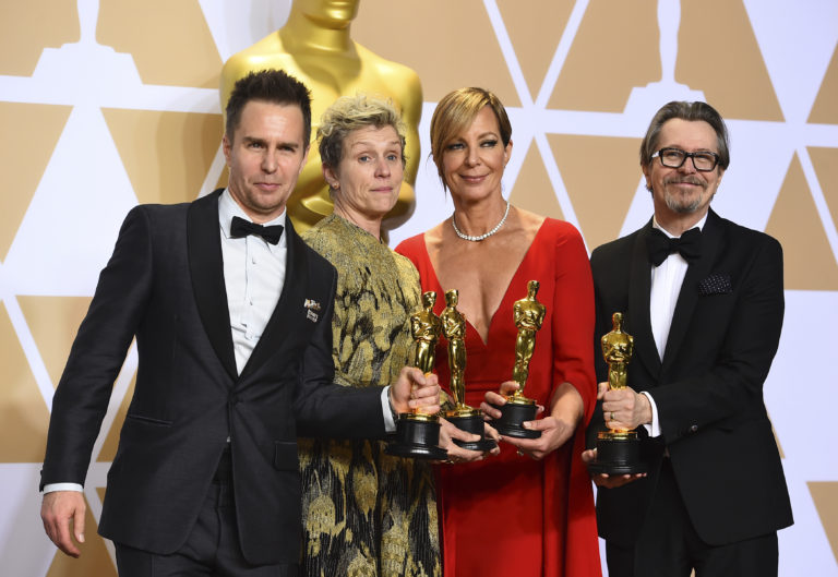 Sam Rockwell, Frances McDormand, Allison Janney, Gary Oldman