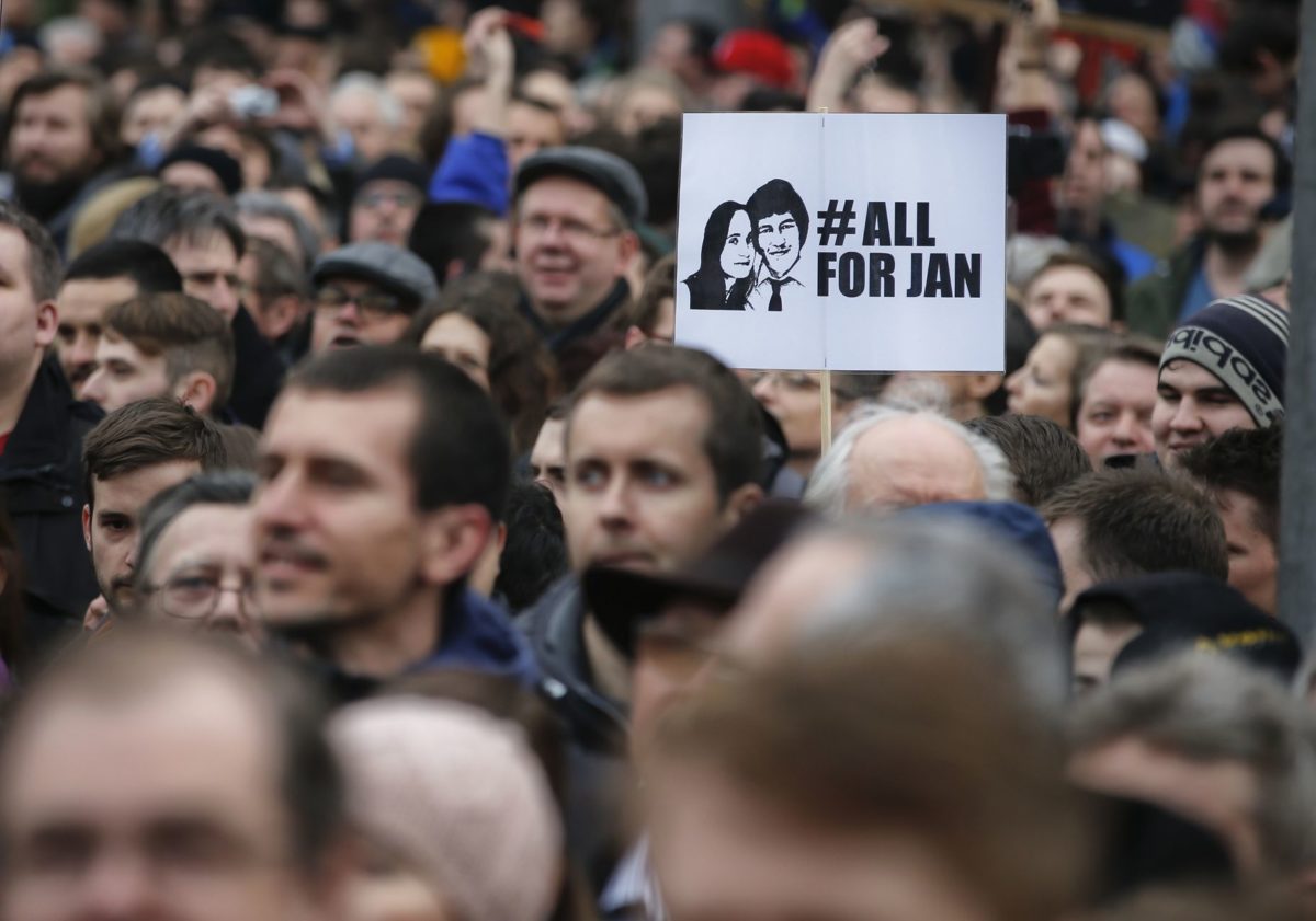 Protest za slušné Slovensko