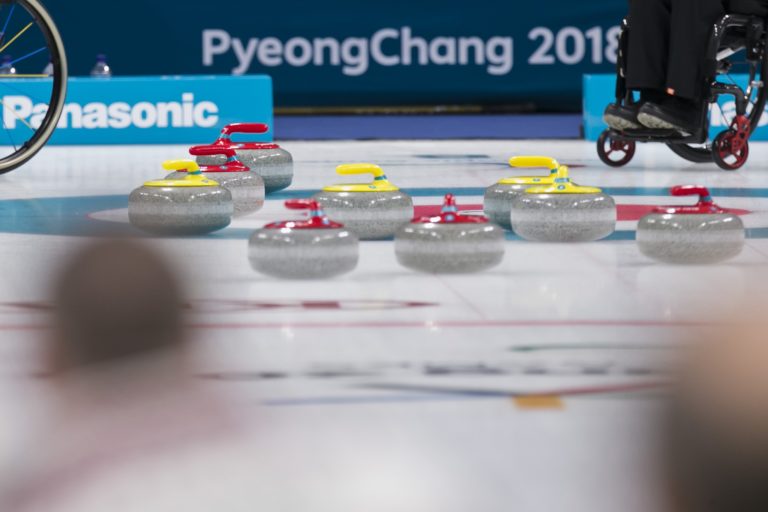 Curling na vozíku