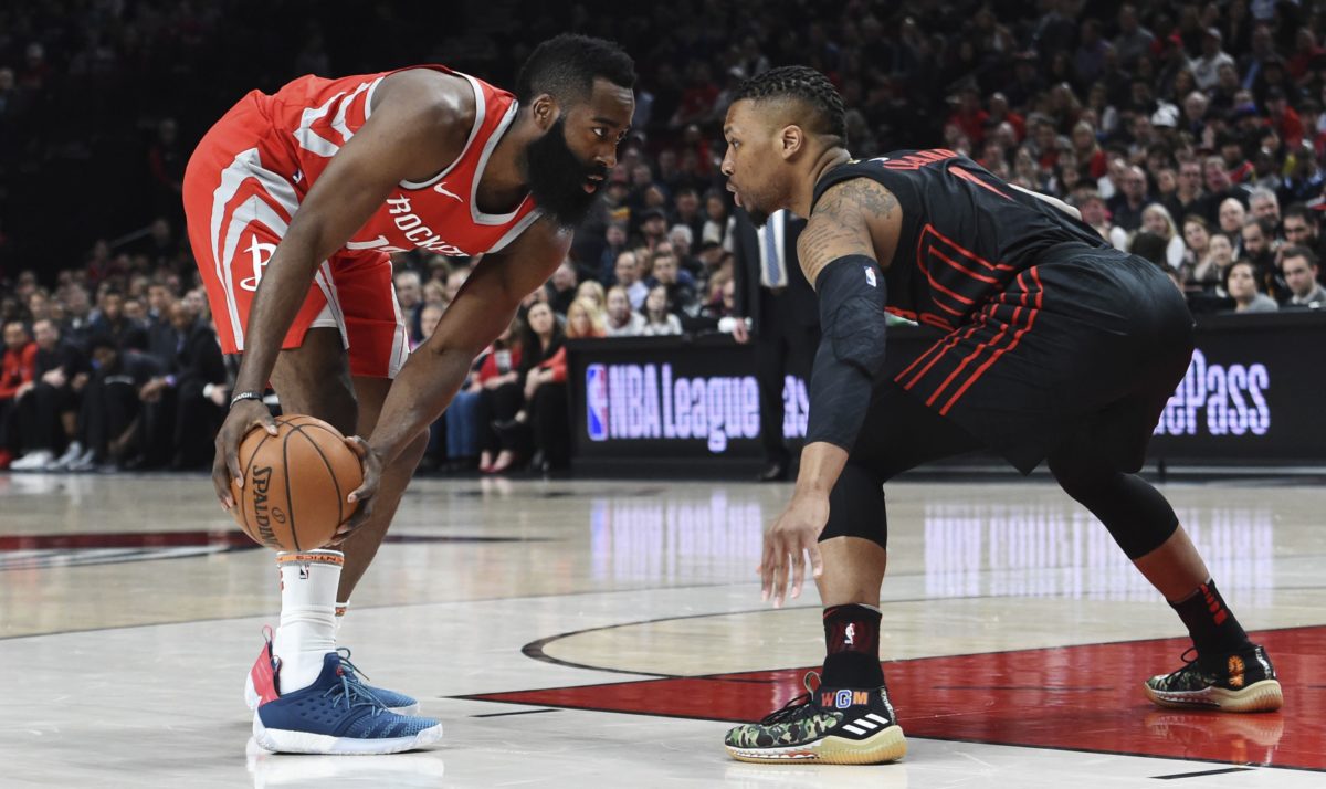 Damian Lillard, James Harden
