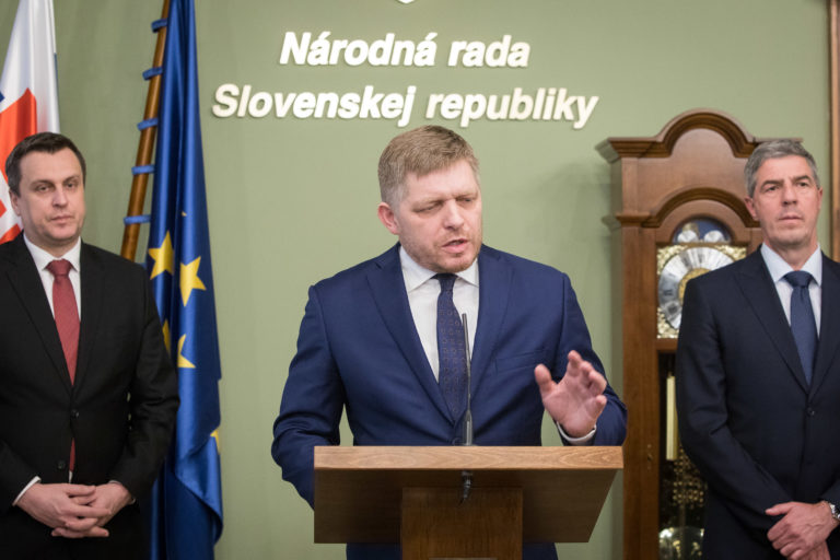 Andrej Danko, Robert Fico, Béla Bugár