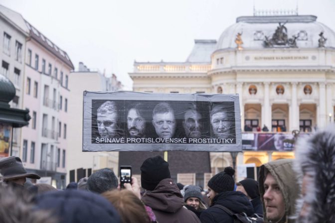 Pochod za Kuciaka a Kušnírovú