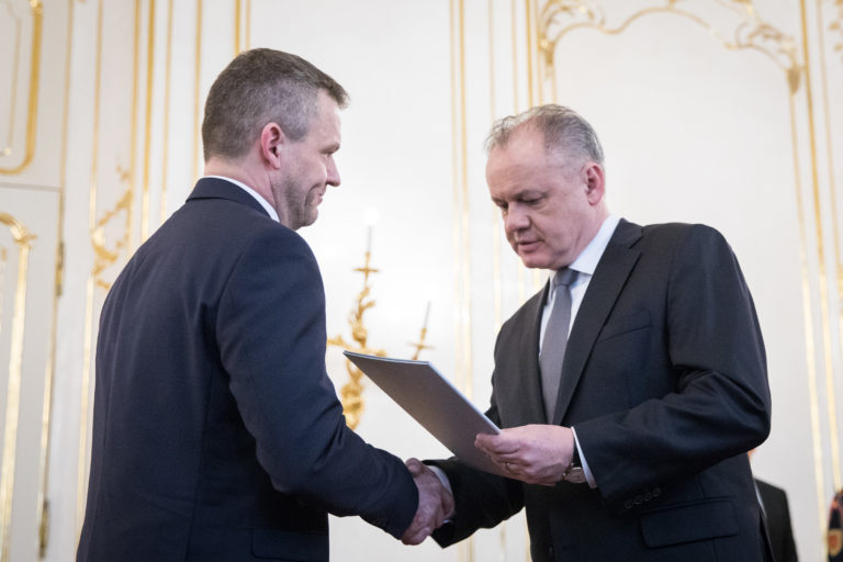 Andrej Kiska, Peter Pellegrini