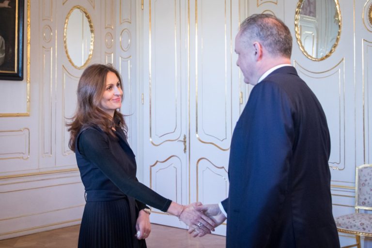 Andrea Kalavská, Andrej Kiska