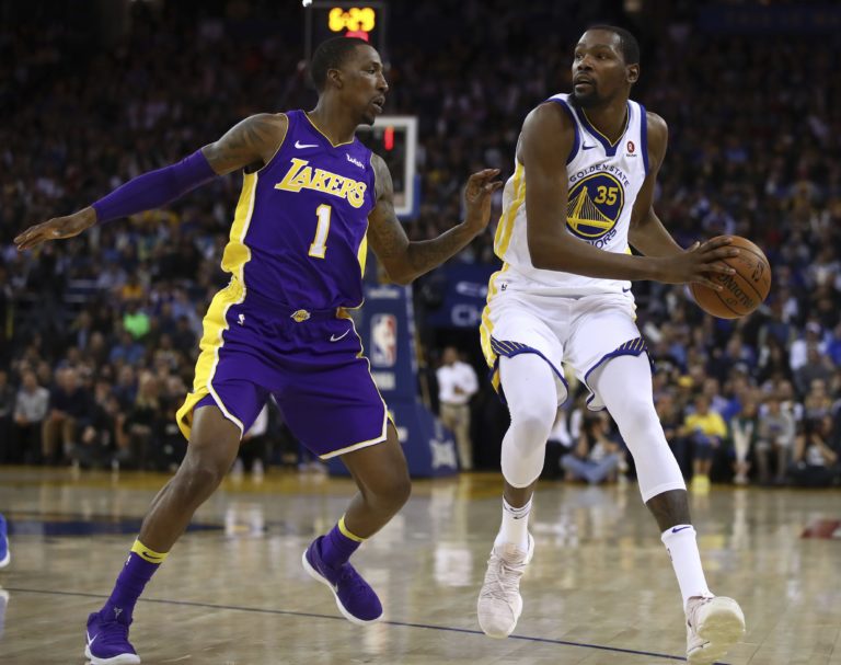 Kevin Durant, Kentavious Caldwell Pope