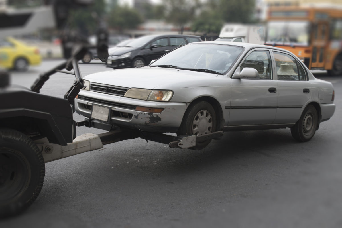 Auto, odťahovka