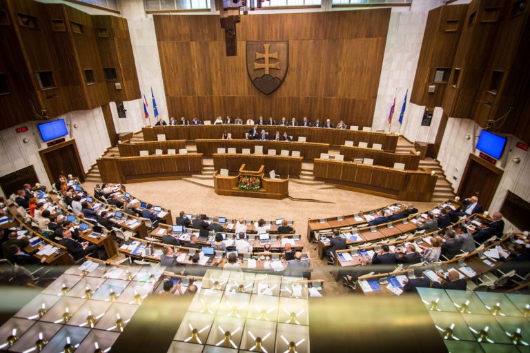 Parlament, Národná rada SR