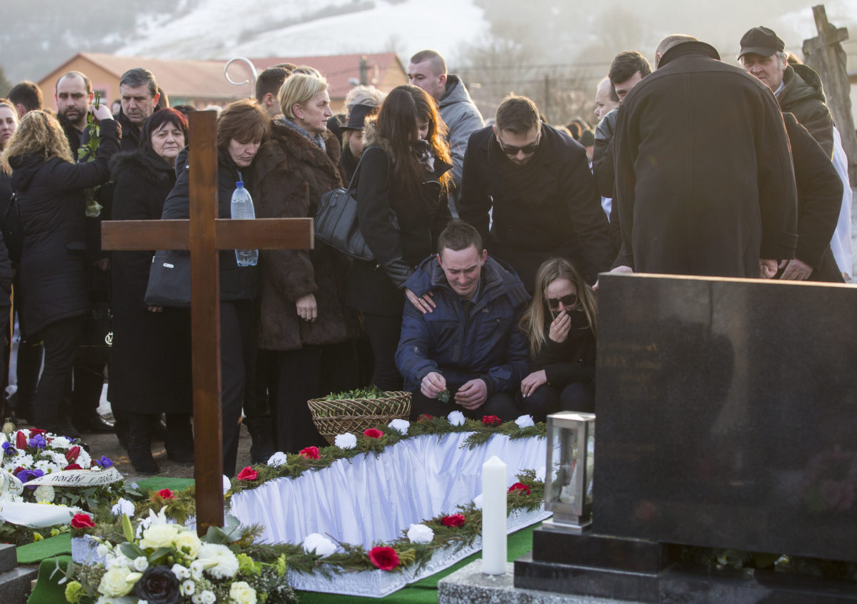 Kuciak, pohreb