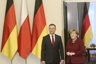 Andrzej Duda, Angela Merkelová