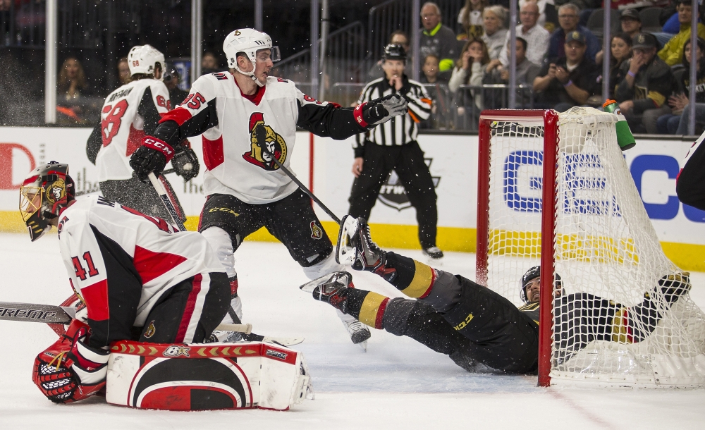 Senators Golden Knights Hockey