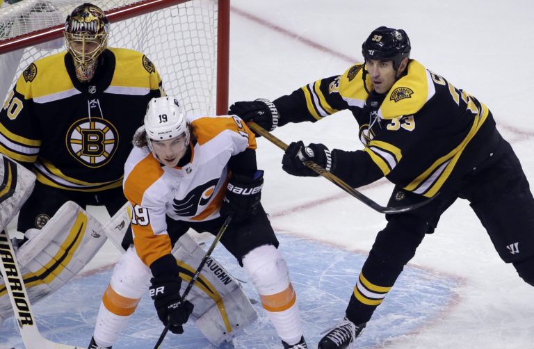 Zdeno Chára, Nolan Patrick (19), Tuukka Rask