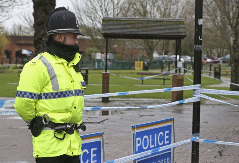Británia, polícia