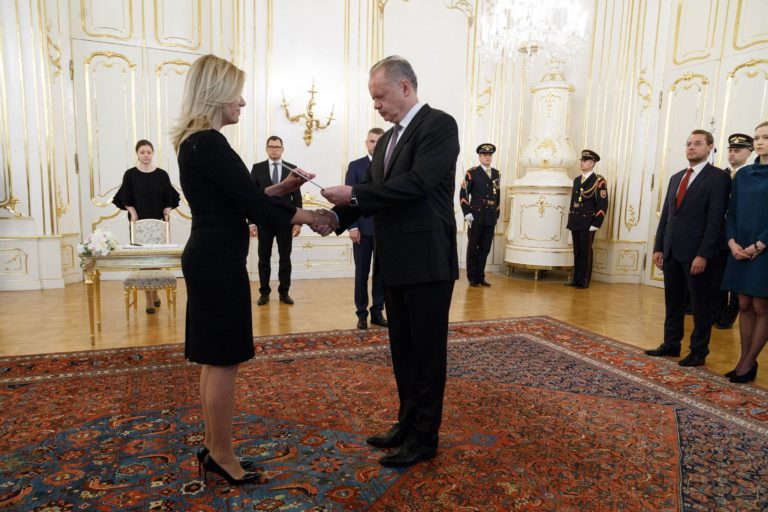 Denisa Saková, Andrej Kiska