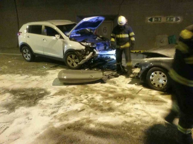 Dopravná nehoda v tuneli Branisko