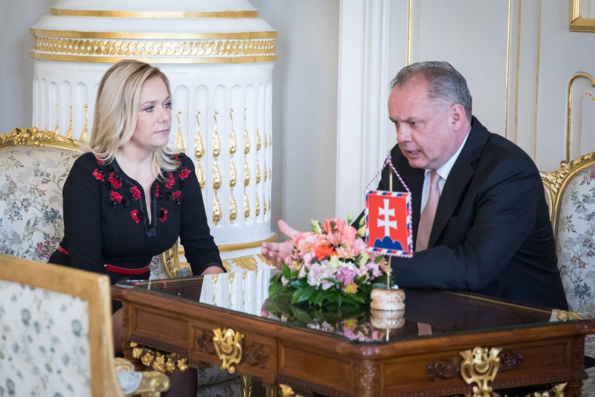 Denisa Saková, Andrej Kiska