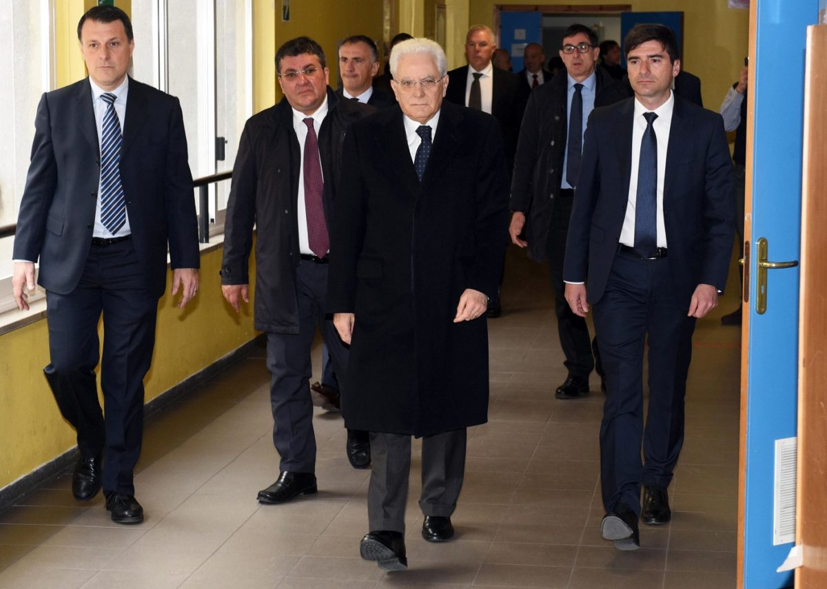 Taliansky prezident Sergio Mattarella
