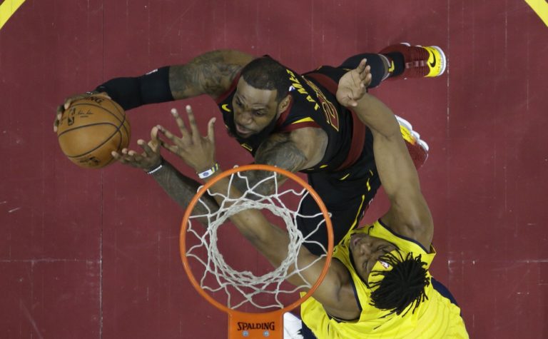 Myles Turner, LeBron James