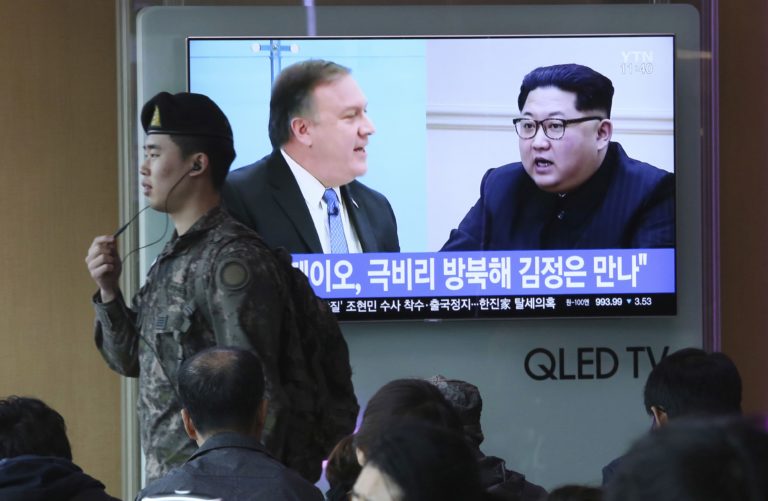Mike Pompeo, Kim Čong un