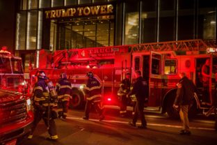 Trump Tower, požiar, hasiči