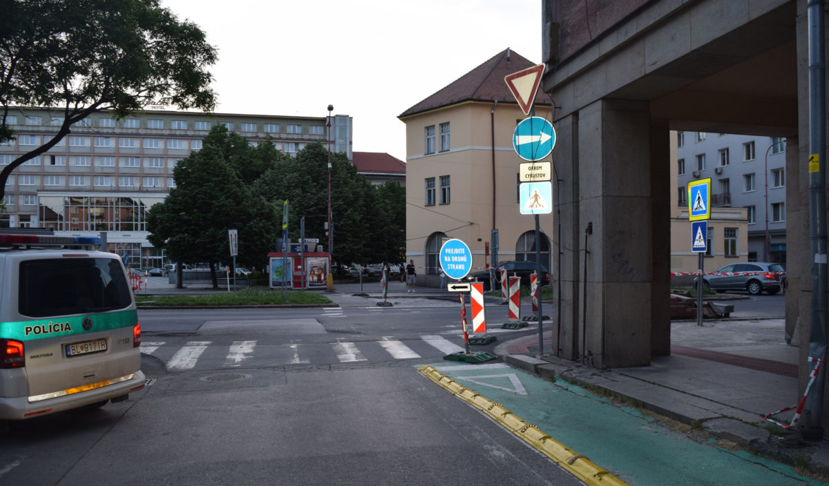 Nehoda, Bratislava