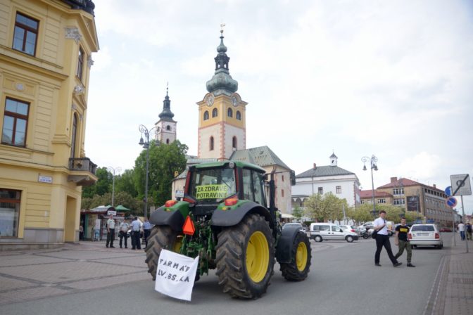 Protest farmárov