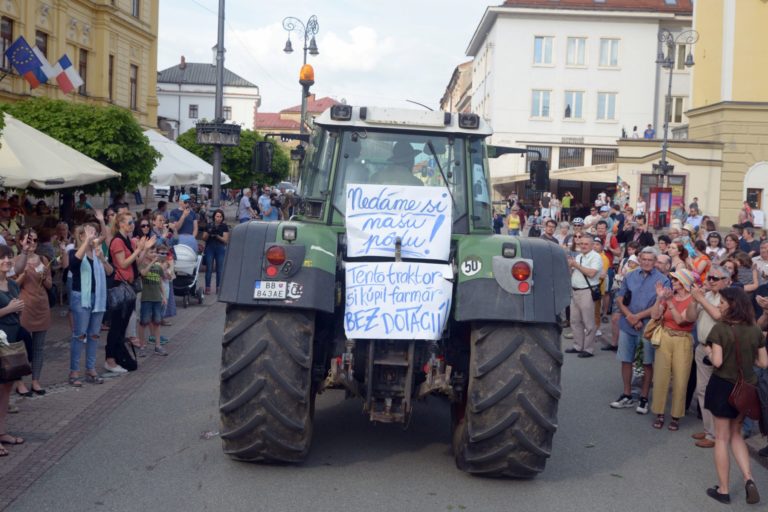 Protest farmárov