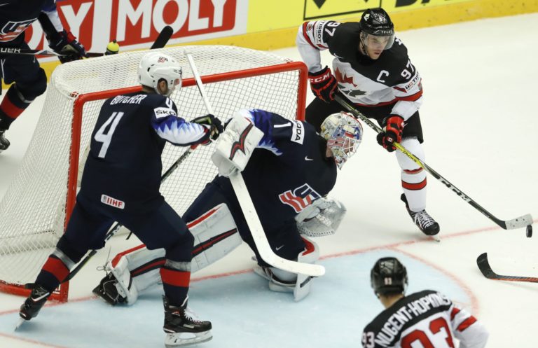 USA, Kanada, MS v hokeji 2018